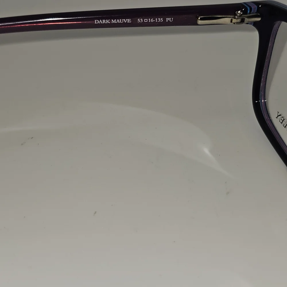LAURA ASHLEY EYEWEAR‎ LILY 2 DARK MAUVE BLACK PURPLE 53-16-135 FLEX HINGE